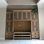 Image result for Mirrored Flat Screen TV Wall Cabinet