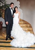 Image result for Kim Kardashian's Wedding Dress