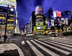 Image result for Japan at Night Purple Lights