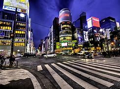 Image result for Japan City at Night