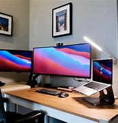 Image result for MacBook Air Samsung Space Monitor