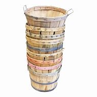 Image result for What Are Bushel Baskets Made Of