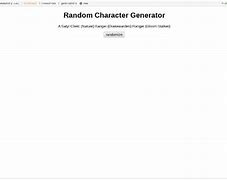 Image result for Random Character Code Generator