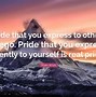 Image result for Pride and Ego Quotes