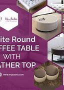 Image result for Modern Round Coffee Table