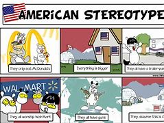 Image result for Stereotype Cartoon