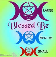 Image result for Blessed Be Stickers
