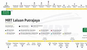 Image result for Putrajaya MRT Map