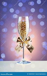 Image result for Champagne Glass with Bow