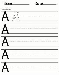 Image result for Capital Letter Writing Practice Worksheets