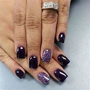 Image result for Purple Bling Nail Ideas
