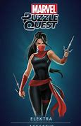 Image result for Marvel Puzzle Quest Nick Fury or Elektra