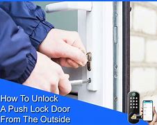Image result for How to Unlock Door When Lock Is On Other Side