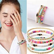 Image result for Preppy Clay Bead Bracelets