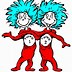Image result for Thing 1 Clip Art