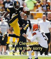 Image result for Browns-Steelers Memes 2019