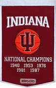 Image result for Indiana Basketball Championship Banners
