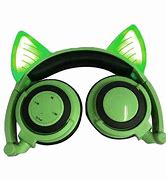 Image result for Moving Cat Ear Headphones