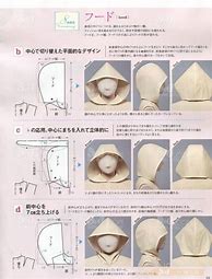 Image result for Hooded Cloak Sewing Pattern