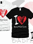 Image result for Badminton T-Shirt Design
