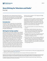 Image result for News Report Writing Examples