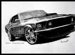 Image result for 69 Mustang Drawing