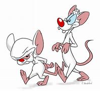 Image result for Pinky and Brain Drawing