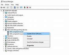 Image result for Device Manager Update Touchpad Driver