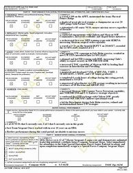 Image result for NCOER Support Form Character Examples