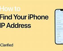 Image result for How to Check iPhone IP