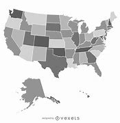 Image result for Gray United States Map