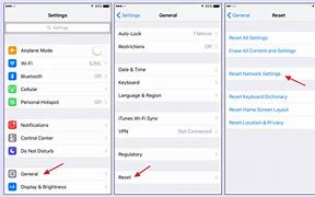 Image result for How to Reset Network Settings On iPhone 7