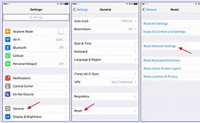 Image result for How to Reset Network Settings On iPhone 7