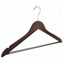 Image result for walnut wooden hanger