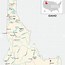 Image result for Physical Map of Idaho