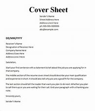 Image result for Job Application Cover Page