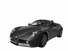 Image result for Alfa Romeo 8C Black