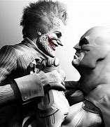 Image result for Batman vs Joker Arkham City
