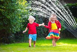 Image result for Children Playing in the Garden