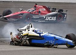 Image result for Scott McLaughlin Indy 500 Crash