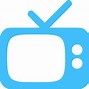 Image result for Blue Color Cable TV Icon