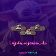 Image result for Baby Yoda Twitch Banner