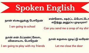 Image result for English Tamil and Hindi Sentence