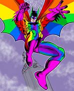 Image result for Rainbow Batman