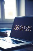 Image result for Time On Laptop Screen