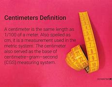 Image result for Centimeters and Millimeters