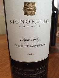 Image result for Signorello Estate Cabernet Sauvignon