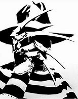 Image result for Black and White Horror Stencil