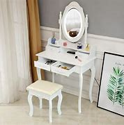 Image result for Makeup Table with Touch Screen Mirror