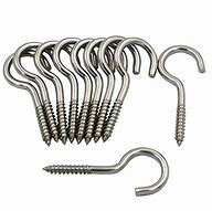 Image result for Stainless Steel Screw On Decorative Hooks